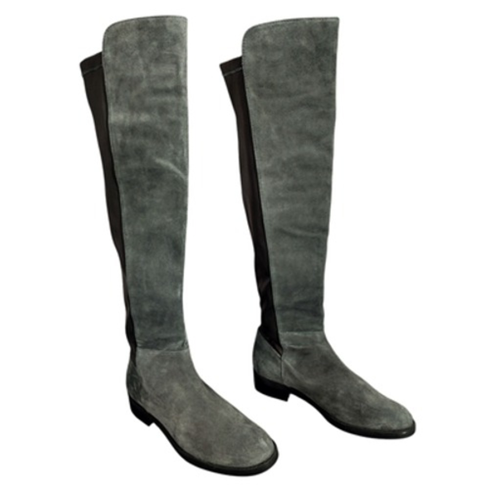 Blondo Over the Knee‎ Boots sz 9M Women Gray Suede Waterproof Riding Equestrian